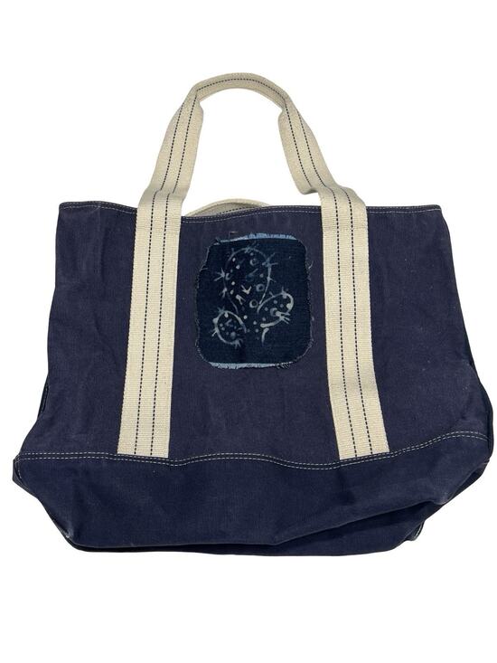 Pottery Barn Handbags - Pottery Barn Kids navy blue cooler Convertible tote Backpack Beach Bag / Fair